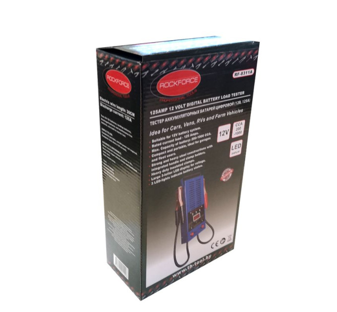 Тестер аккумуляторных батарей цифровой 12V