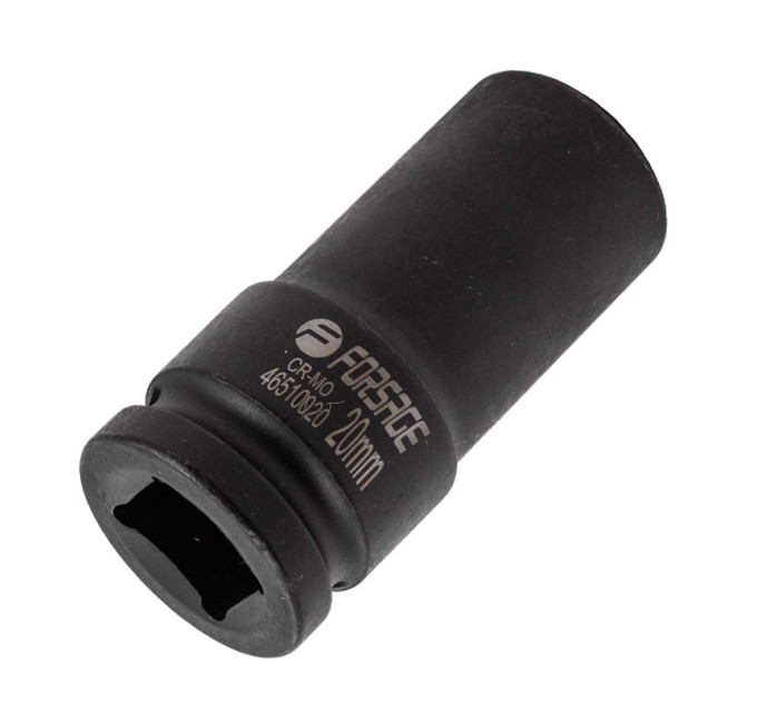 Головка ударна глибока 3/4" 6гр. 20мм Forsage F-46510020