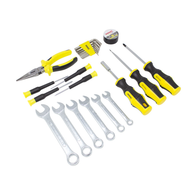 Набір інструментів 108пр. 1/4'', 3/8'' (6гр.) (4-19мм) WMC TOOLS 30108