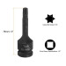 Головка 1/2" с насадкой Torx T45 ударная FORCEKRAFT FK-24607845MPB
