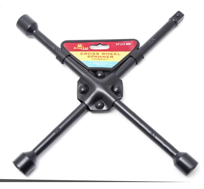 Ключ балонный крестовой 14" (17,19,21, 1/2") KingTul kraft KT-251B400