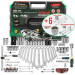 Набор инструментов 125+6пр. 1/4'', 1/2'' (6гр.) ROCKFORCE RF-41252-5 Premium