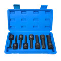 Набор головок-бит ударных 8пр. 1/2" TORX (T30, T40, T45, T50, T55, T60, T70, T80) в кейсе FORCEKRAFT FK-4088MPB