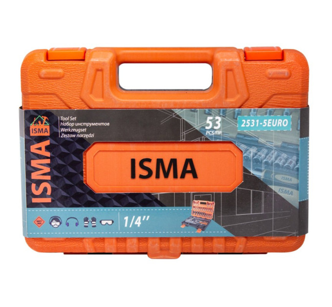 Набір інструменту 53пр. 1/4'' (6гр.)