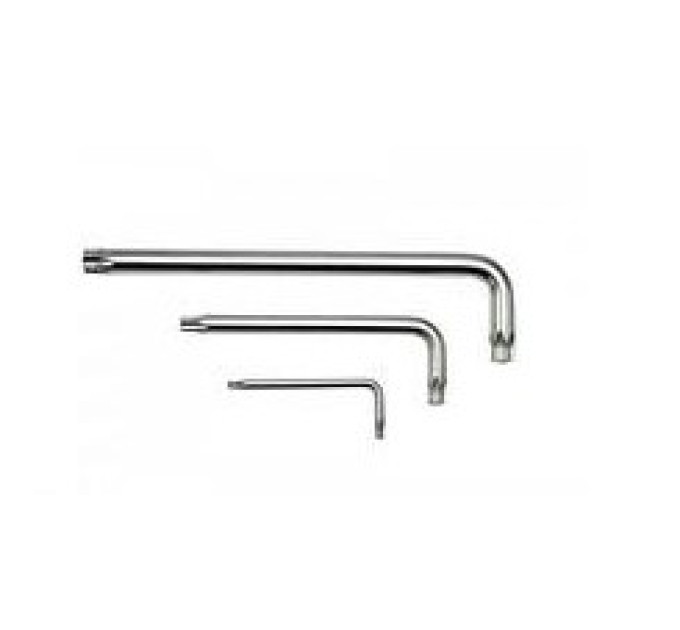 Ключ Г-образный TORX с отверстием T27H ROCKFORCE RF-76727