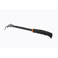 Розпушувач для ґрунту з пластиковою рукояткою (3-зуб., L-360мм) WMC TOOLS WT-TG2103024-B