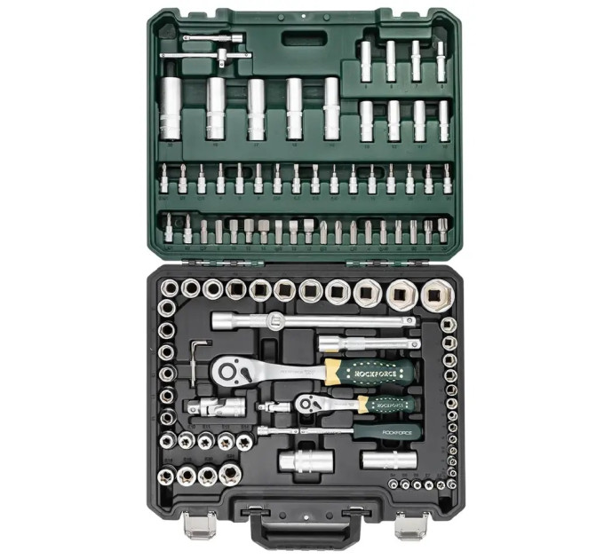 Набір інструментів 108пр. 1/4", 1/2" (6гр.) Rockforce RF-41082-5W
