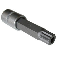 Головка бита SPLINE 1/2" М16 (100мм) с отверстием Головка бита SPLINE 1/2" М16 (100мм) с отверстием