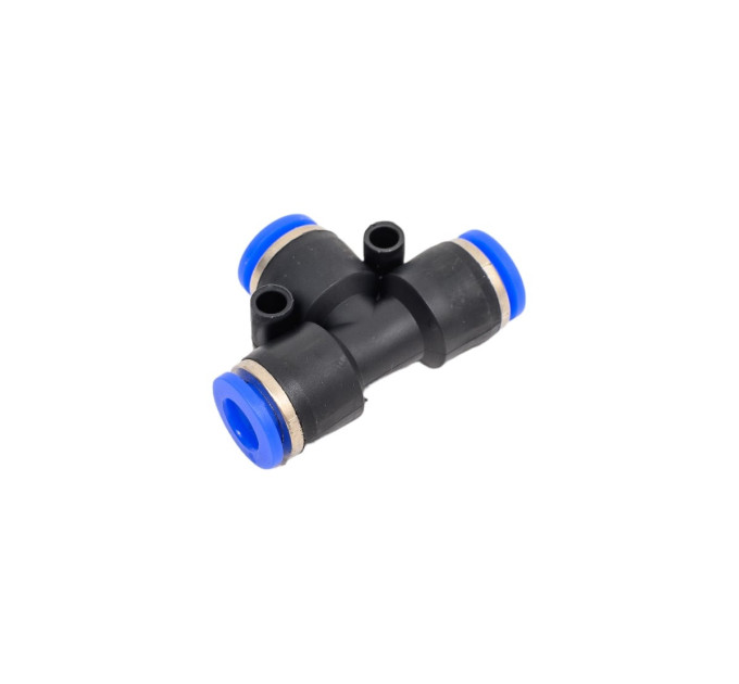 Фітинг T-подібний для пластикових трубок 6мм ROCKFORCE RF-SPE06