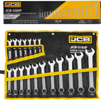 Набір ключів комбінованих 18пр. (8-19, 21, 22, 24, 27, 30, 32мм) JCB-5181P