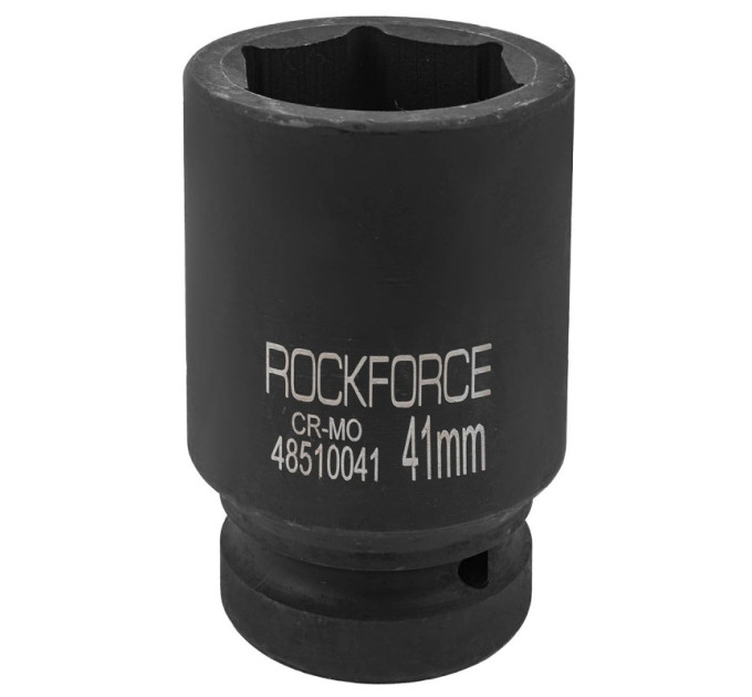 Головка ударная глубокая 1" 6-гранная 41мм ROCKFORCE RF-48510041