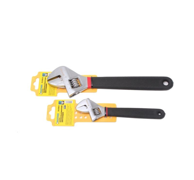 Ключ розвідний з прогумованим руківям 8"-150мм PARTNER PA-02009-8
