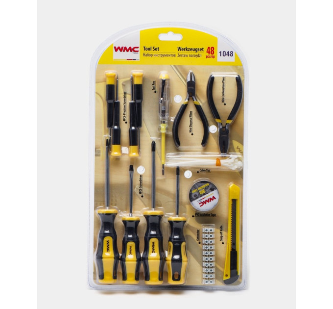 Набор инструментов 48 предметов WMC TOOLS 1048