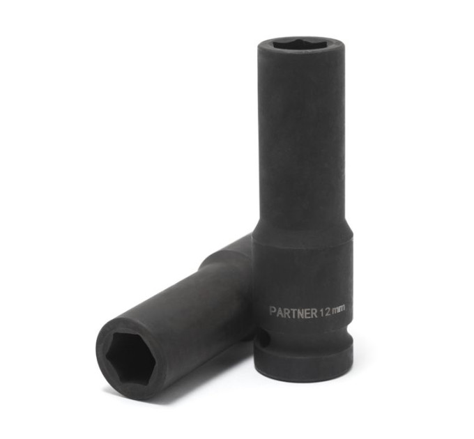 Головка ударная глубокая 1/2" 6-гранная 11мм Partner PA-4458511
