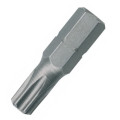 Бита 1/4" Torx с отверстием (25мм) T15H