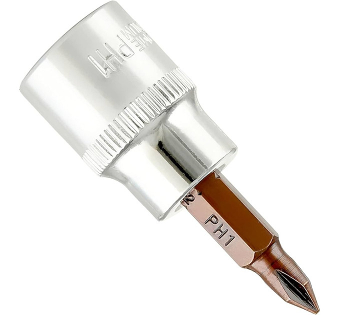 Головка 1/4" с насадкой Philips PH1 Forsage F-321321 Premium