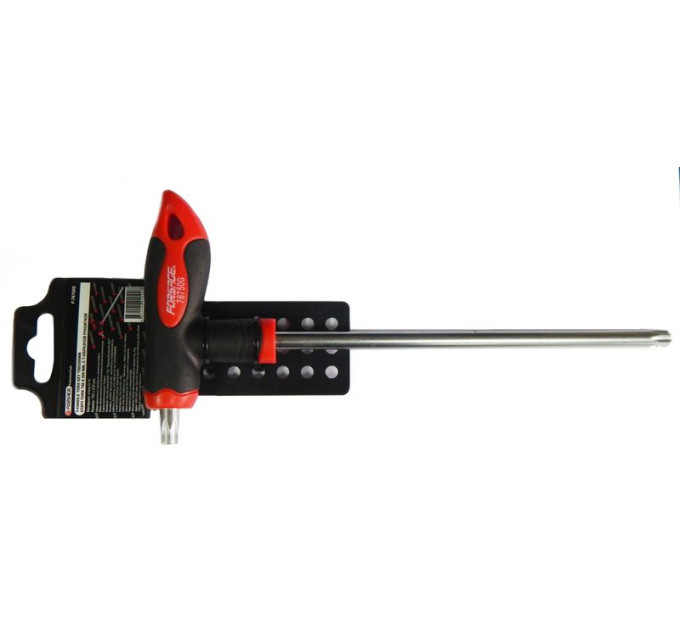 Ключ Т-образный TORX с прорезиненной рукояткой T40х150мм Forsage F-76740G