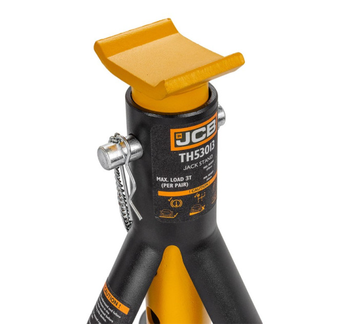Ремонтна підставка з упорними п'ятами 3т (h min 310mm, h max 478mm) JCB-TH53013