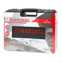Набор инструментов 94 предмета 1/2'', 1/4'' (6гр.) (4-32мм) MARSHAL MT-494