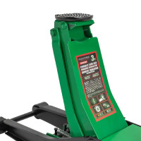 Домкрат підкатний 3т (75-465мм) двопоршневий з педаллю Rockforce RF-T820033X Домкрат підкатний 3т (75-465мм) двопоршневий з педаллю Rockforce RF-T820033X