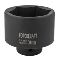 Головка ударная глубокая 3/4" 6-гранная 70мм FORCEKRAFT FK-46510070