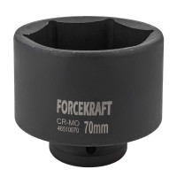 Головка ударная глубокая 3/4" 6-гранная 70мм FORCEKRAFT FK-46510070 Головка ударная глубокая 3/4" 6-гранная 70мм FORCEKRAFT FK-46510070