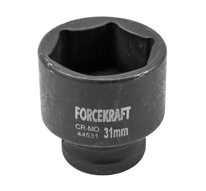 Головка ударная 1/2" 6-гранная 31мм FORCEKRAFT FK-44531