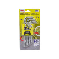 Набір ключів 9пр. Г-подібніх Torx