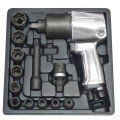 Пневмогайковерт 1/2", 813Нм (120л/хв) з головками 12 пр.(10,12,13,14,17,19,22,24,27мм)