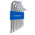 Набір ключів Г-подібних TORX, 7пр. (Т10,Т15,Т20,Т25,Т27,Т30,Т40) Forsage F-5071