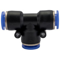 Фітинг T-подібний для пластикових трубок 16мм ROCKFORCE RF-SPE16