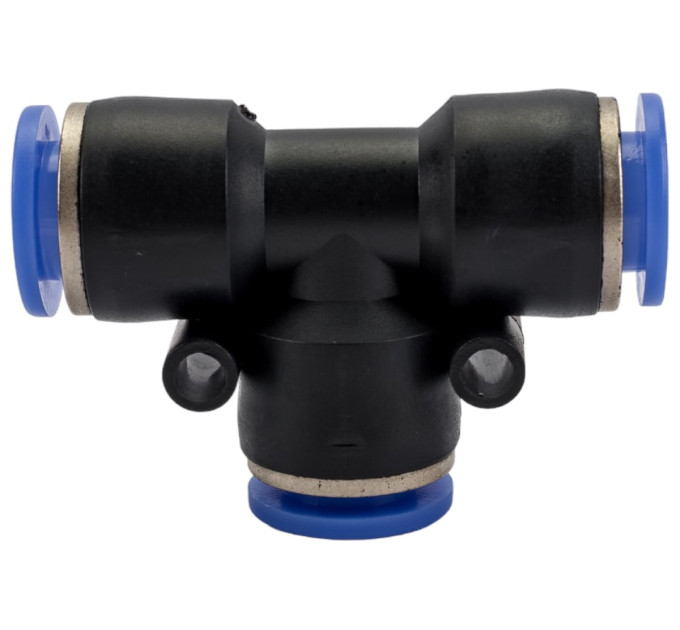 Фітинг T-подібний для пластикових трубок 16мм ROCKFORCE RF-SPE16