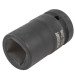 Головка ударная для футорки 1" 4гр. 22мм FORCEKRAFT FK-4819022