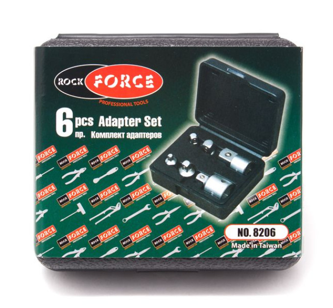 Комплект адаптеров 6 предметов ROCKFORCE RF-8206