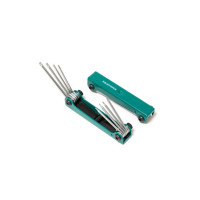 Набір ключів TORX складаний 8пр. (T5H-T10H, T15H, T20H c отвором)