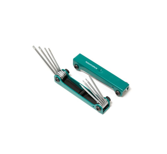 Набір ключів TORX складаний 8пр. (T5H-T10H, T15H, T20H c отвором)