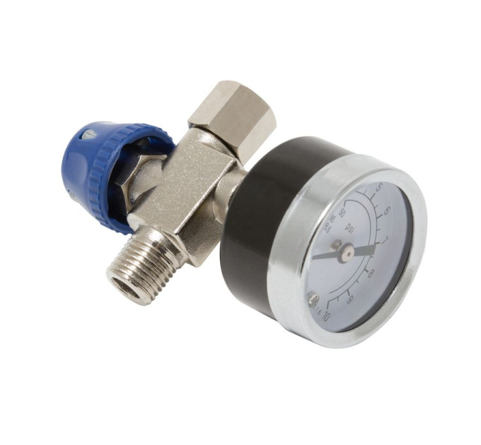 Регулятор давления воздуха с индикатором 1/4"(F)x1/4"(M) (0-10bar) ROCKFORCE RF-70814