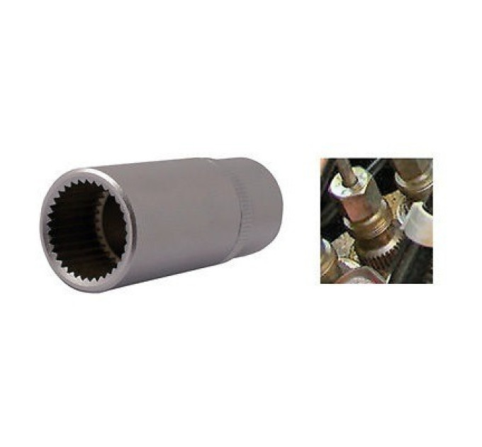 Головка для ТНВД Mercedes Benz 1/2" 33-гранна ROCKFORCE RF-9G0121