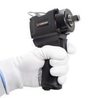 Пневмогайковерт ударный ''Compact'' с реверсом и регулировкой усилия 1/2'' (600Hм, 8500 об/мин, 6.3bar) Forsage F-82542