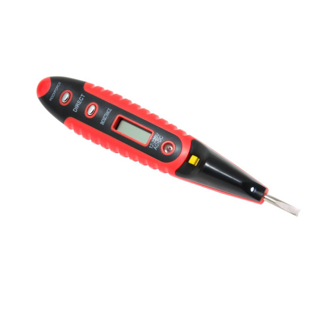 Отвертка-индикатор с подсветкой 3.5мм 5"-125мм (12-24V) ROCKFORCE RF-88403A