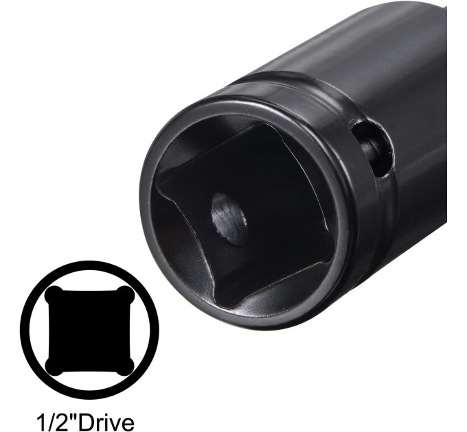 Головка ударная глубокая 1/2" 6-гранная 8мм FORCEKRAFT FK-4458508