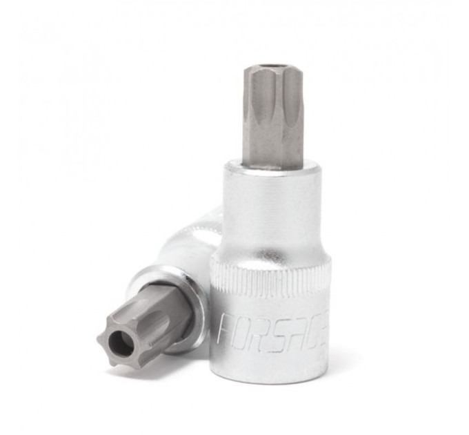Головка 1/4" с насадкой Torx T15H с отверстием Forsage F-3273215