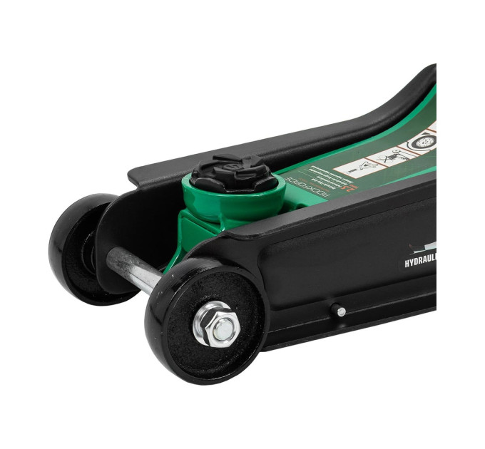 Домкрат підкатний 2.5т (85-350мм) Rockforce RF-TH32505C