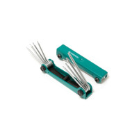 Набір ключів TORX складаний 8пр. (T5H-T10H, T15H, T20H c отвором) Forsage F-5087TF