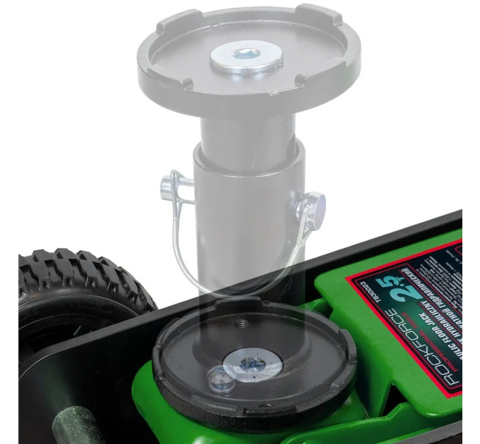 Домкрат подкатной 2,5т (155-665мм) гидравлический ROCKFORCE RF-T830023
