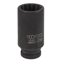 Головка ударная глубокая 1/2" 12-гранная 27мм RF-4488527 Головка ударная глубокая 1/2" 12-гранная 27мм RF-4488527