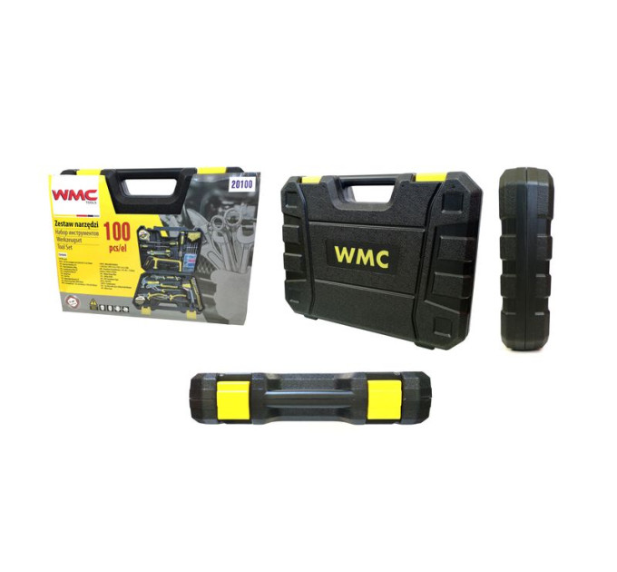 Набір інструментів 100пр. (6гр.) WMC TOOLS 20100