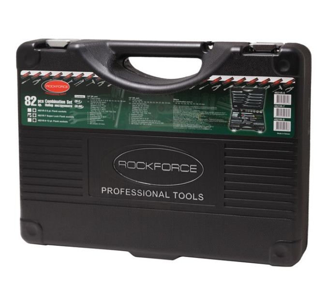 Набір інструментів 82пр., (Surface drive., 1/4 '', 1/2 '' (8 - 32мм) ROCKFORCE RF-4821-7
