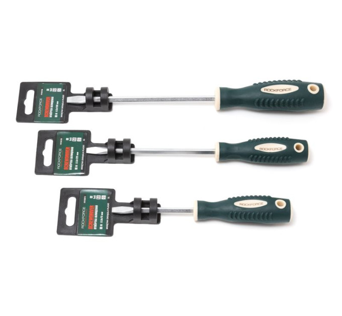 Отвертка магнитная Profi S2 SL5.5х75мм ROCKFORCE RF-70155075