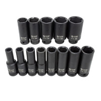 Набор ударных головок 1/2" глубокие 13пр.